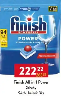 Qanto Finish All in 1 Power 2druhy 94tb nabídka