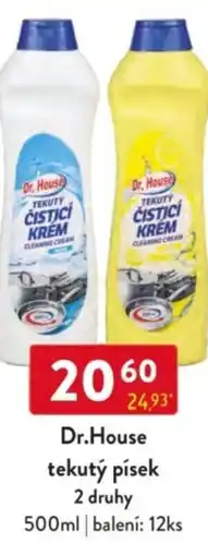 Qanto Dr.House tekutý písek 2 druhy nabídka