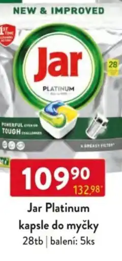 Qanto Jar Platinum kapsle do myčky 28tb nabídka