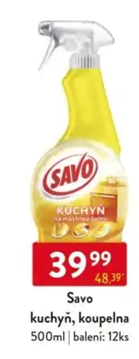 Qanto Savo kuchyň, koupelna nabídka