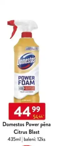 Qanto Domestos Power pěna Citrus Blast nabídka