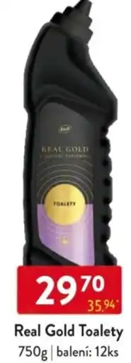 Qanto Real Gold Toalety nabídka