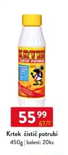 Qanto Krtek čistič potrubí nabídka