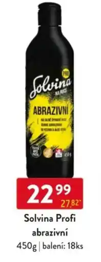 Qanto Solvina Profi abrazivní nabídka