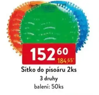 Qanto Sítko do pisoáru nabídka