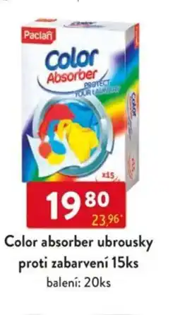 Qanto Color absorber ubrousky proti zabarvení nabídka