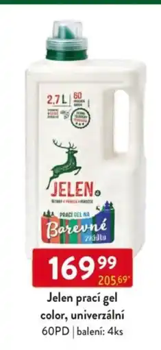 Qanto Jelen prací gel color, univerzální nabídka