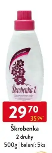 Qanto Škrobenka nabídka