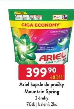 Qanto Ariel kapsle do pračky Mountain Spring nabídka