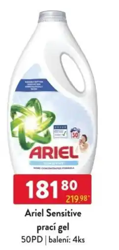 Qanto Ariel Sensitive prací gel nabídka