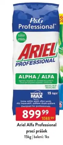 Qanto Ariel Alfa Professional prací prášek nabídka