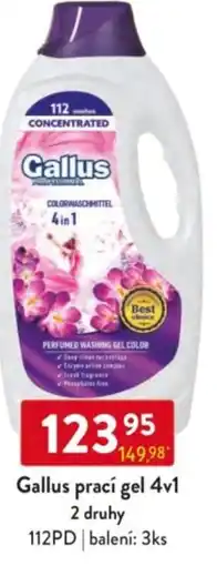 Qanto Gallus prací gel 4v1 nabídka