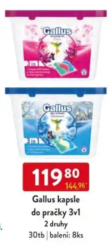 Qanto Gallus kapsle do pračky 3v1 nabídka