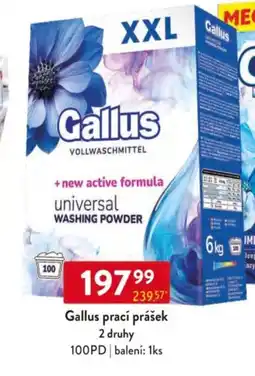 Qanto Gallus prací prášek nabídka