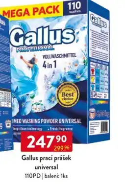 Qanto Gallus prací prášek universal nabídka