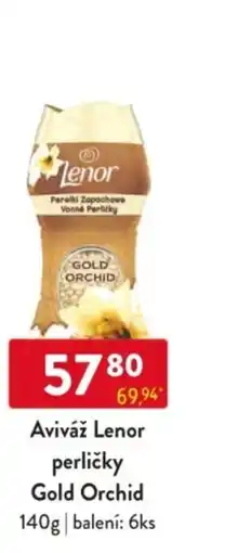 Qanto Aviváž Lenor perličky Gold Orchid nabídka