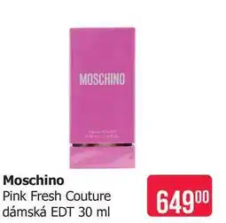 Teta Moschino Pink Fresh Couture dámská EDT nabídka
