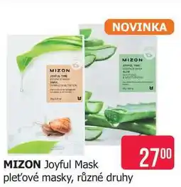 Teta MIZON Joyful Mask pleťové masky, různé druhy nabídka