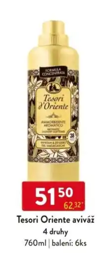 Qanto Tesori Oriente aviváž nabídka