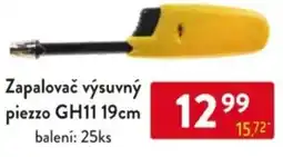 Qanto Zapalovač výsuvný piezzo GH11 nabídka