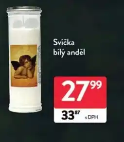 Qanto Svíčka bílý anděl nabídka
