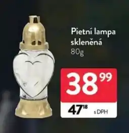 Qanto Pietní lampa skleněná nabídka