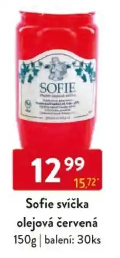 Qanto Sofie svíčka olejová červená nabídka