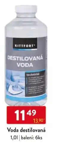 Qanto Voda destilovaná nabídka