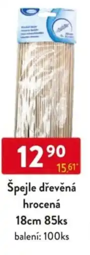 Qanto Špejle dřevěná hrocená nabídka