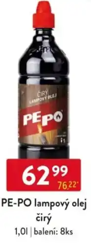 Qanto PE-PO lampový olej čirý nabídka