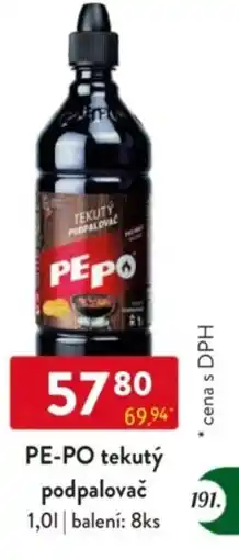 Qanto PE-PO tekutý podpalovač nabídka