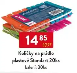 Qanto Kolíčky na prádlo plastové Standart nabídka