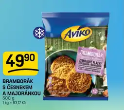 Flop AVIKO Bramborák s česnekem a majoránkou nabídka