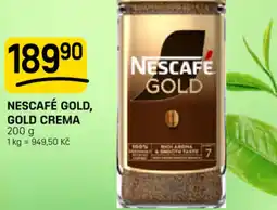 Flop Nescafé Gold, gold crema nabídka