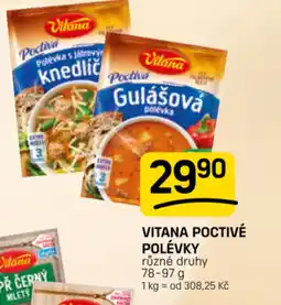 Flop Vitana Poctivé polévky nabídka