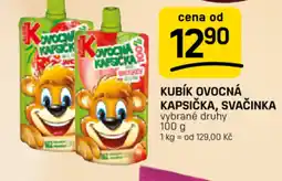 Flop Kubík Ovocná kapsička, svačinka nabídka