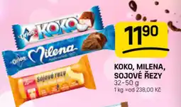 Flop Koko, Milena, Sojové řezy nabídka