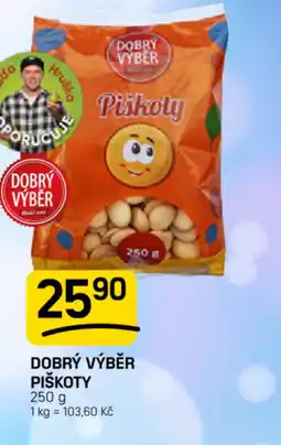 Flop DOBRÝ VÝBĚR Piškoty nabídka