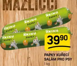 Flop AKINU Papky kuřecí salám pro psy nabídka