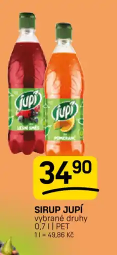 Flop JUPÍ Sirup nabídka