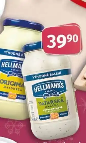 COOP TIP HELLMANN'S Majonéza/ Tatarská omáčka nabídka