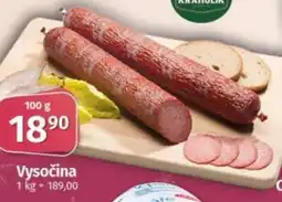 COOP TIP Vysočina nabídka