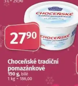 COOP TIP Choceňské tradiční pomazánkové nabídka