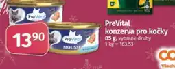 COOP TIP PreVital konzerva pro kočky nabídka