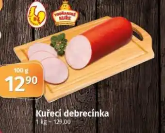COOP TIP Kuřecí debrecínka nabídka