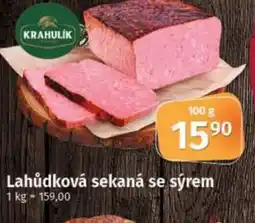 COOP TIP Lahůdková sekaná se sýrem nabídka
