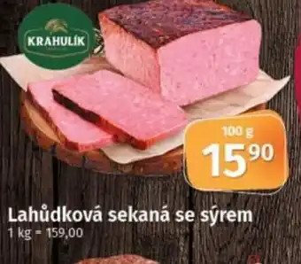Lahůdková sekaná se sýrem