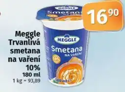 COOP TIP MEGGLE Trvanlivá smetana na vaření 10% nabídka