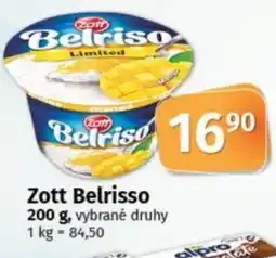 COOP TIP Zott Belrisso nabídka