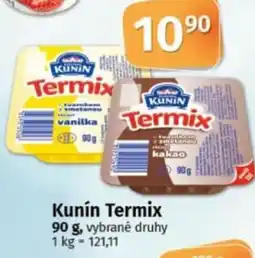 COOP TIP Kunín Termix nabídka
